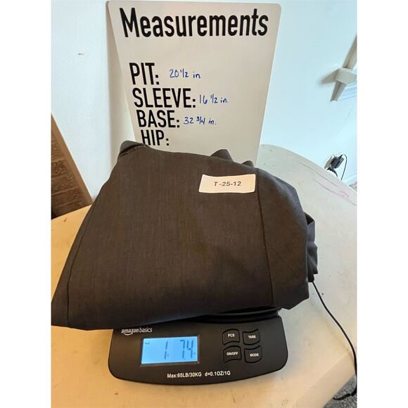 Banana Republic Men's Gray Wool Blazer Size 40L Business Formal - Picture 14 of 14